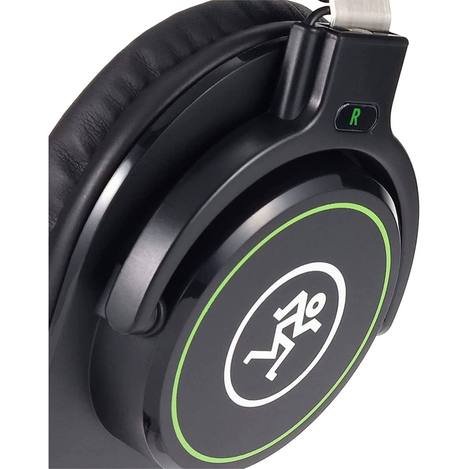 Alt View 6. Mackie - Professional Closed-Back Studio Headphones MC-100 - Black.