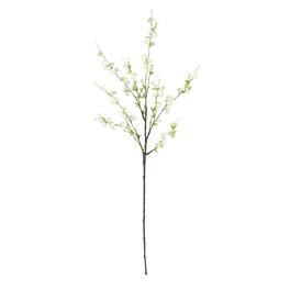 BreeBe - 38" Cherry Blossom Artificial Flower (Set of 6) - White