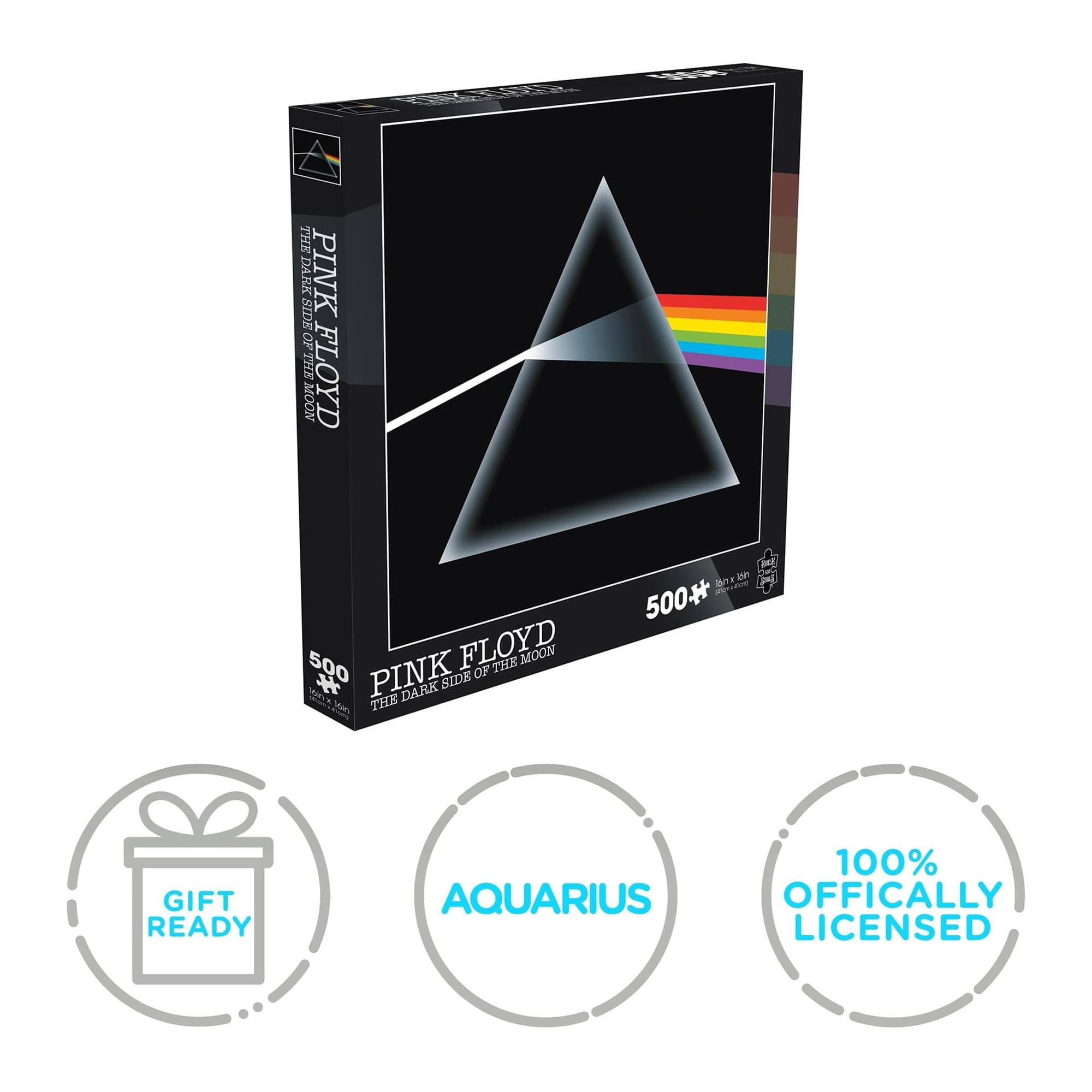 PINK FLOYD  
THE DARK SIDE OF THE MOON  

500 H  
AQUARIUS  
GIFT READY  
100% OFFICIALLY LICENSED