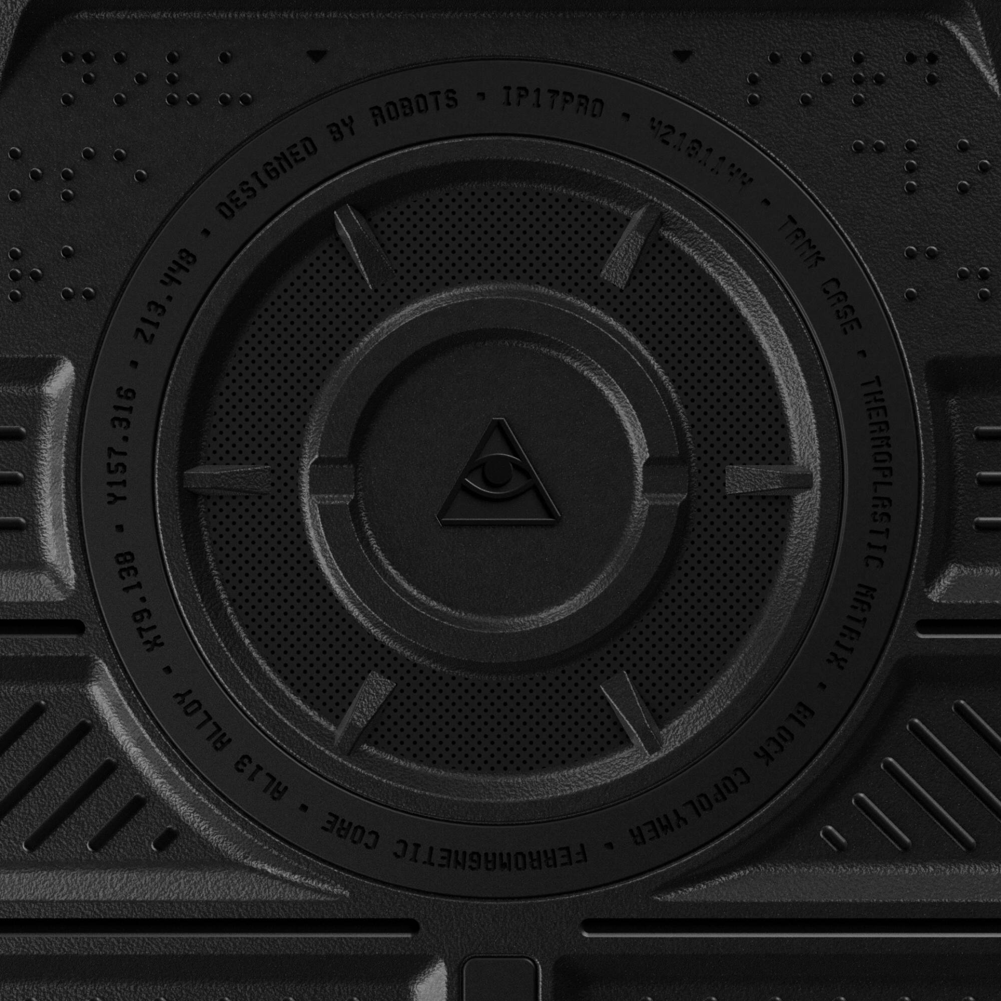 ROBOTS  
DESIGNED BY  
IP17PRO  
2181199  
448  
TANK  
213.448  
CASE  
7  
316  
Y157.316  
THERMOPLASTIC  
138  
X79.138  
MATRIX  
ALLOY  
BL  
OC  
AL13  
COPOL  
CORE  
FERROMAGNETIC  
www.OM.O