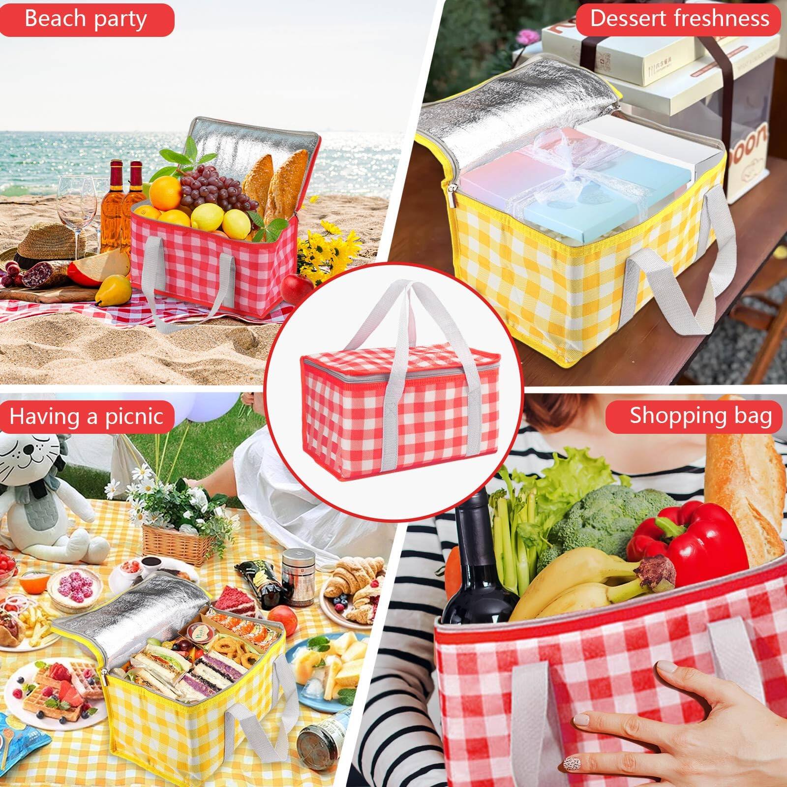 - Beach party
- Dessert freshness
- Having a picnic
- Shopping bag