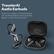 TravelerAl Audio Earbuds
Allows you to listen to the world around you as well as hearing music, podcasts, speech + calls at the same time