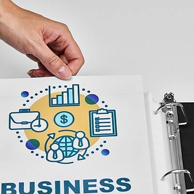 Alt View 2. Staples - Heavyweight Sheet Protector, 8.5" x 11", 100/Box - Clear.