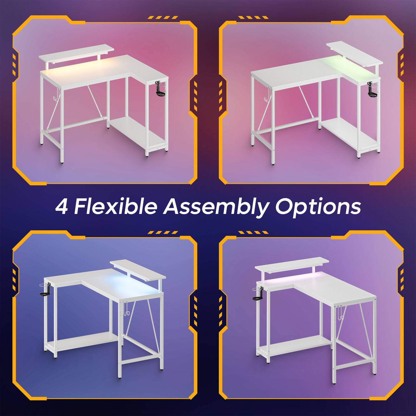 4 Flexible Assembly Options