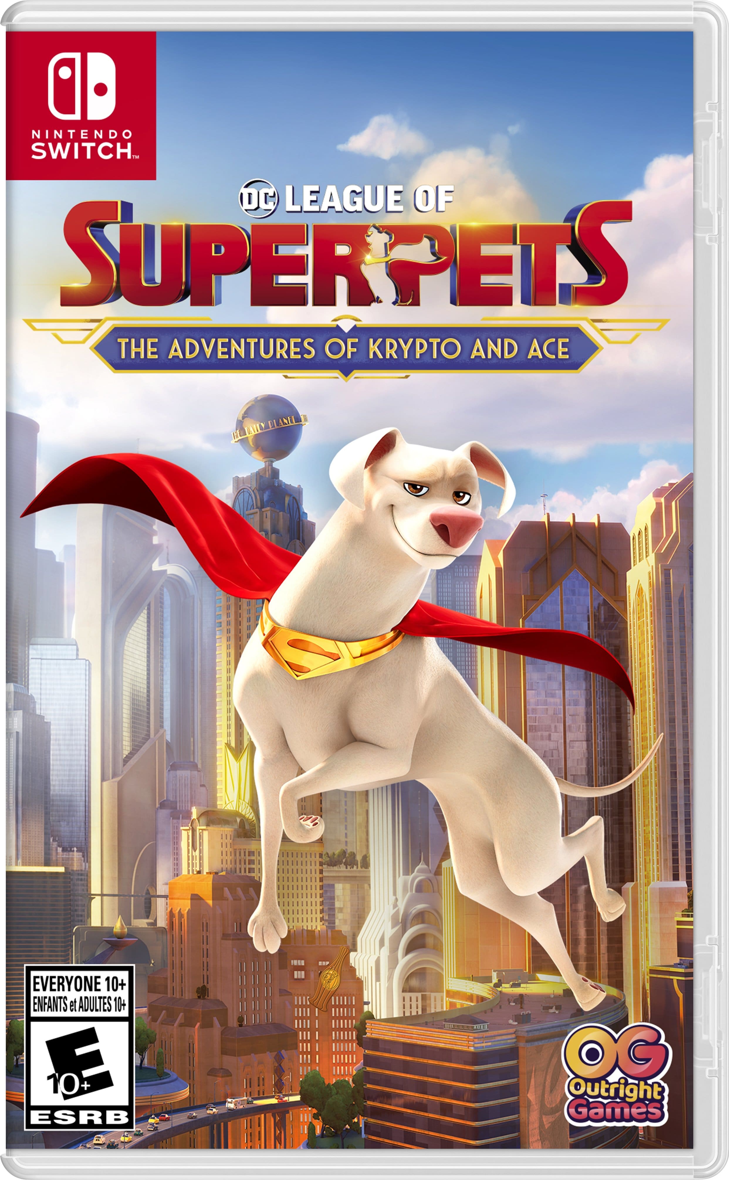 Front. Outright Games - DC League of Super Pets: The Adventures of Krypto and Ace.
