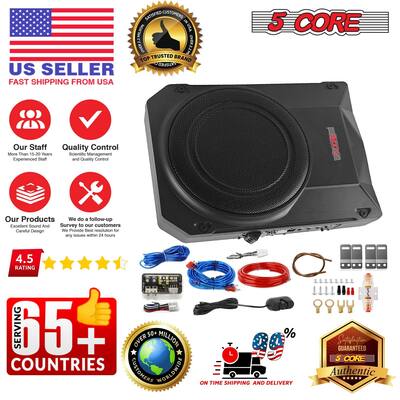 Autoversterker Bedradingsset – 10 AWG Stroomkabel, 1500W, Met Zekeringhouder En RCA-kabel, Universeel Voor De Meeste Auto's
