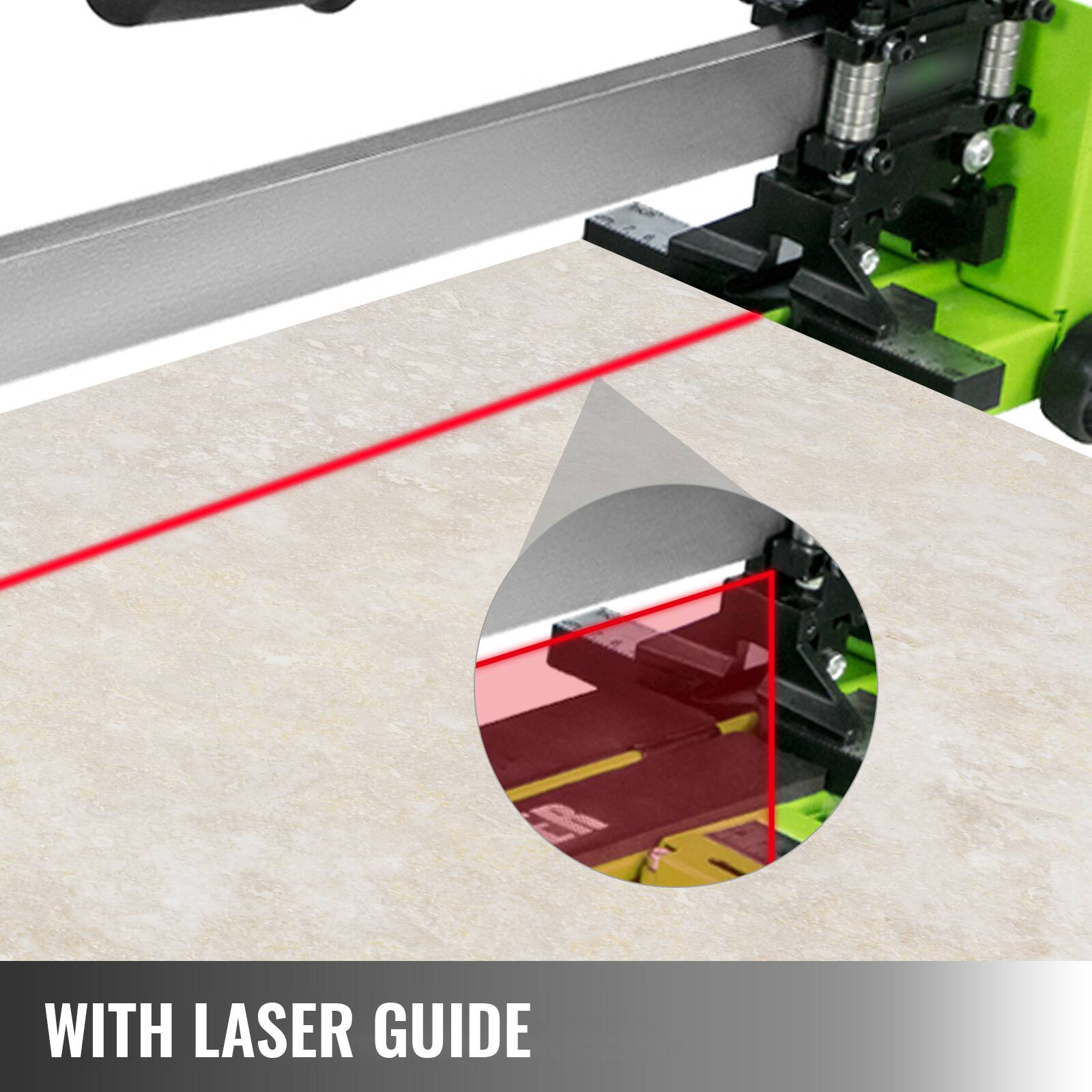 WITH LASER GUIDE