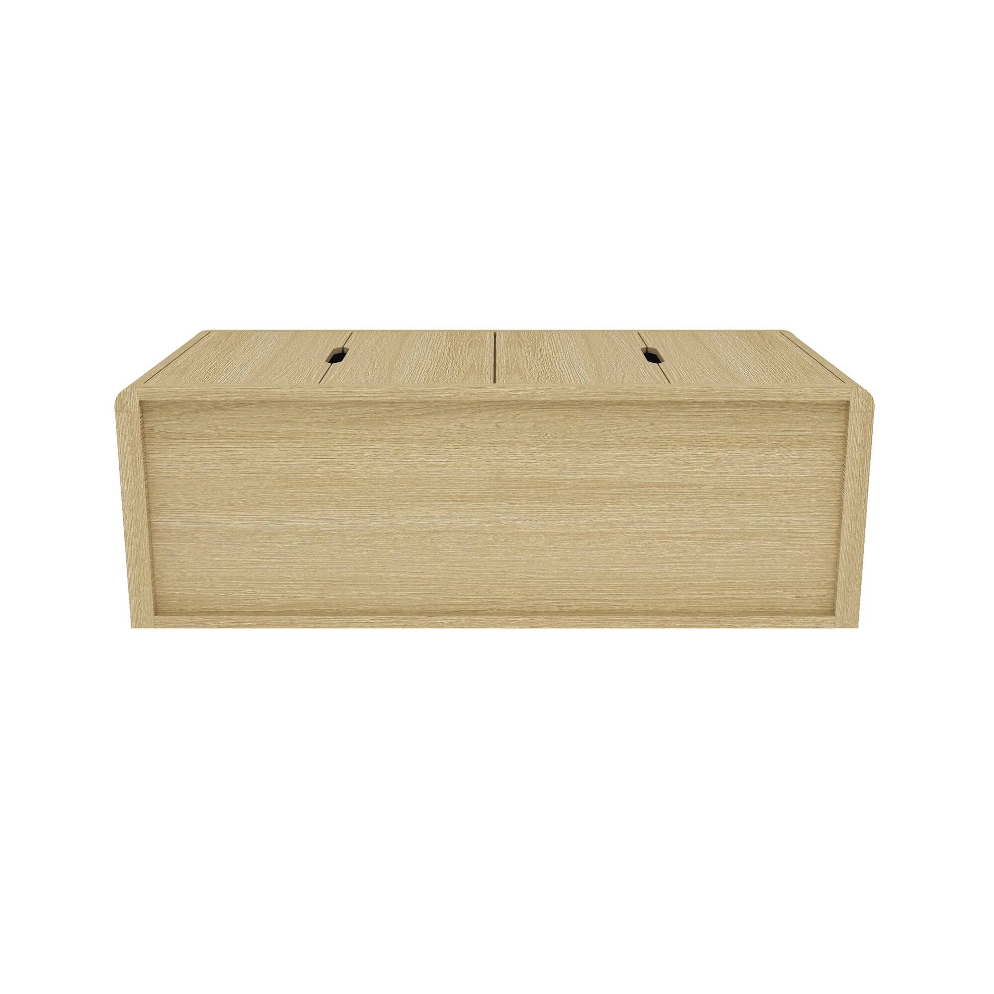 Alt View 7. Manhattan Comfort - Rivington Modern 60" Sideboard - Natural Oak.
