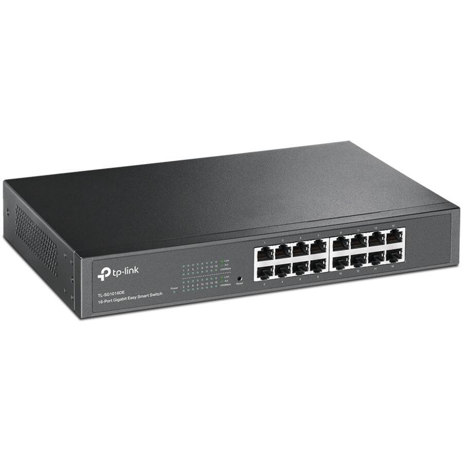TP-Link  
TL-SG1016DE  
16-Port Gigabit Easy Smart Switch
