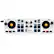 Hercules 1 C 2 djay SHFT NL CUE HOT O SAMPLER 1 2 1 2 TTMPO TEMPO 3 4 3 4 SYNC CUE >/11 DJCONTROL MEE SYNC CUE >IH