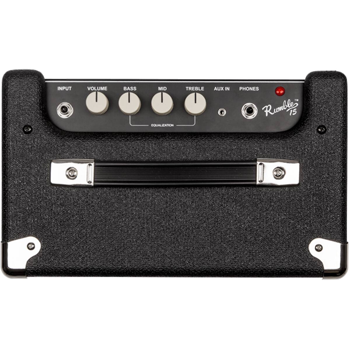 INPUT VOLUME BASS MID TREBLE EQUALIZATION AUX IN PHONES Rumble 15