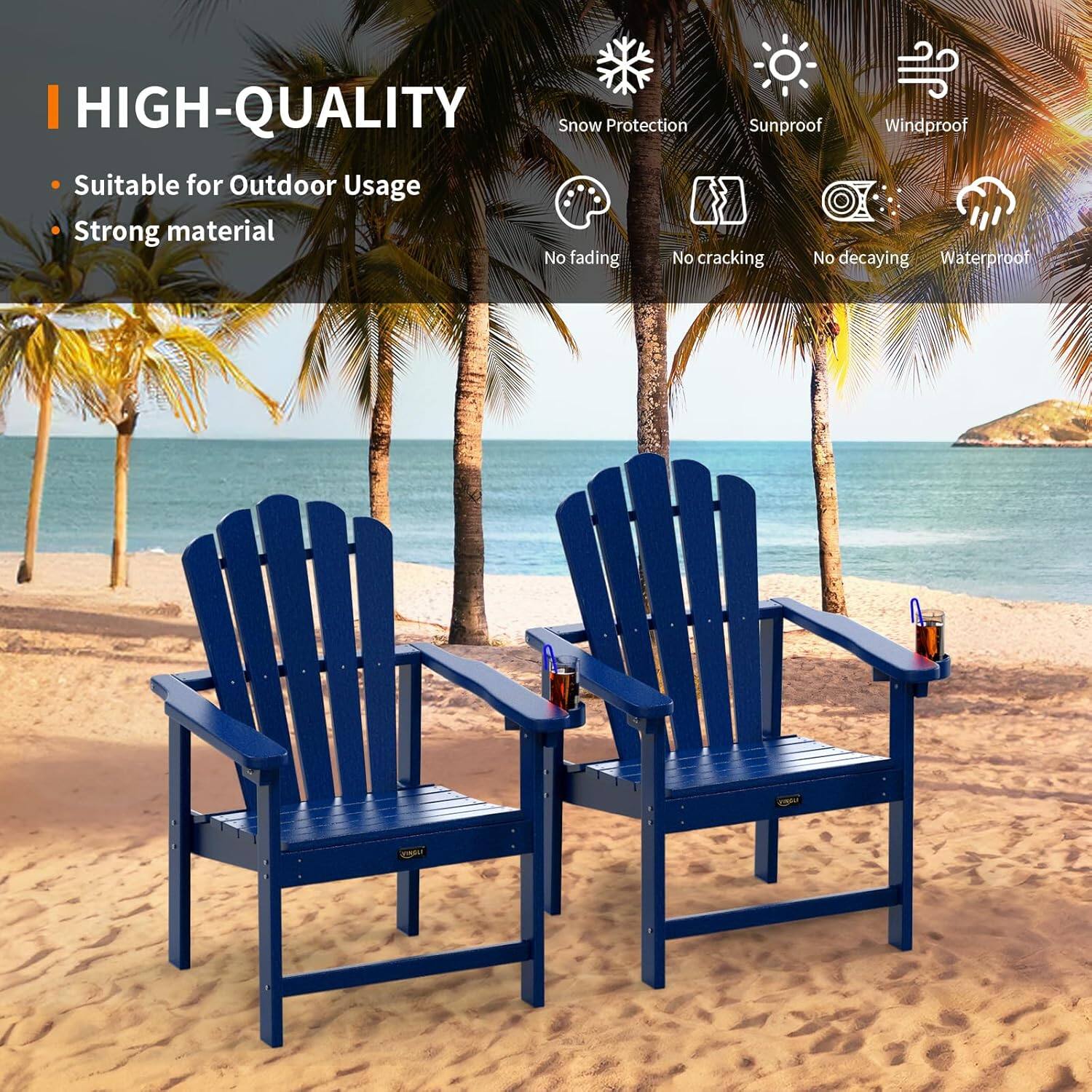 I HIGH-QUALITY  
- Suitable for Outdoor Usage  
- Strong material  

Snow Protection  
Sunproof  
Windproof  
No fading  
No cracking  
No decaying  
Waterproof