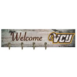 Fan Creations - VCU Rams 24" x 6" Mounted Coat Hanger - Multicolor