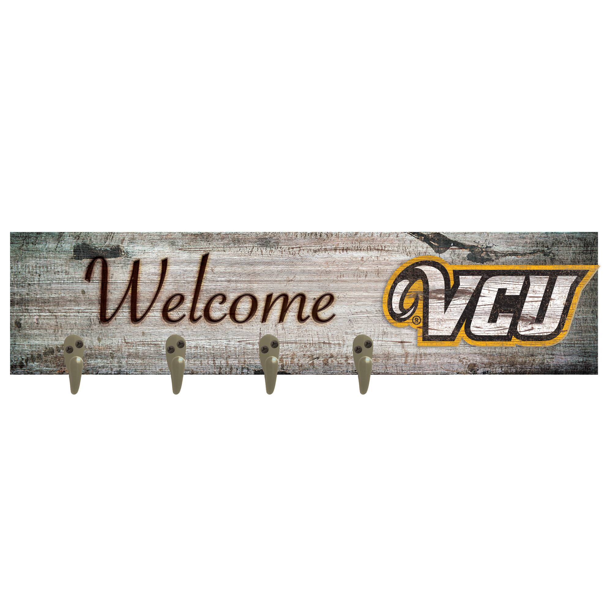 VCU Rams 24" x 6" Mounted Coat Hanger