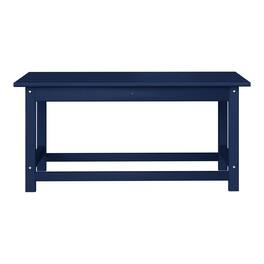 WestinTrends - Malibu 35" length outdoor Coffee table for Adirondack chair - Navy Blue
