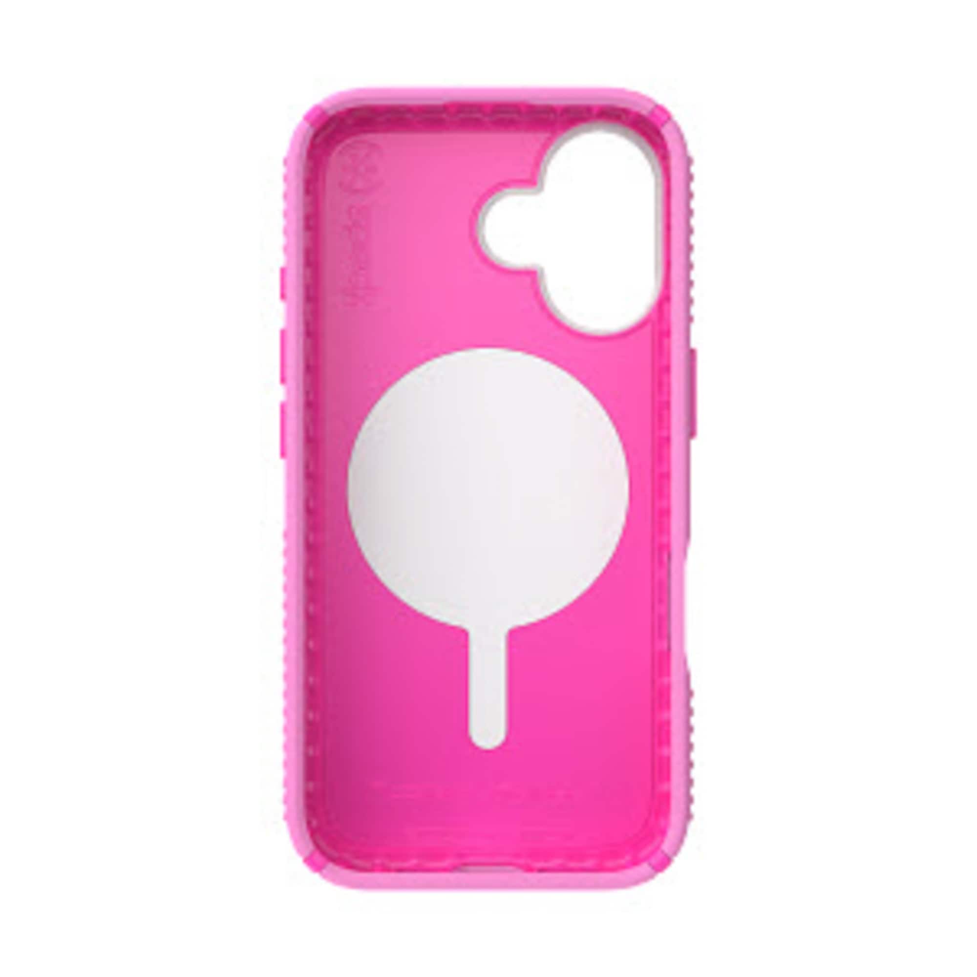 Alt View 1. Speck - Presidio2 Grip ClickLock Case with MagSafe for Apple iPhone 16 - True Pink.