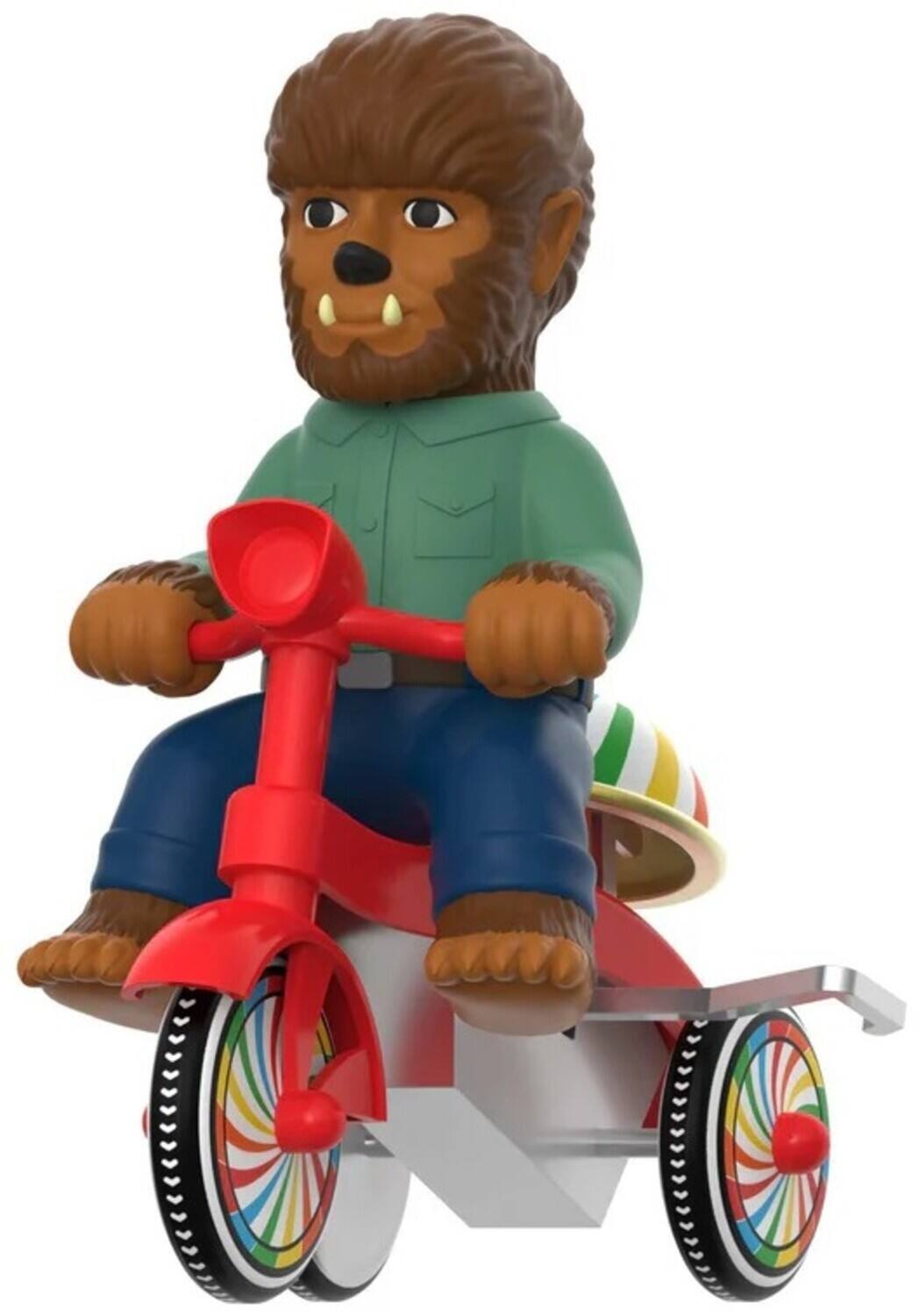 Alt View 3. Super7 - Super7 - Universal Monsters - Super Cycles - The Wolf Man (Brown w/ Red Trike)   - COLLECTIBLES - Multicolor.