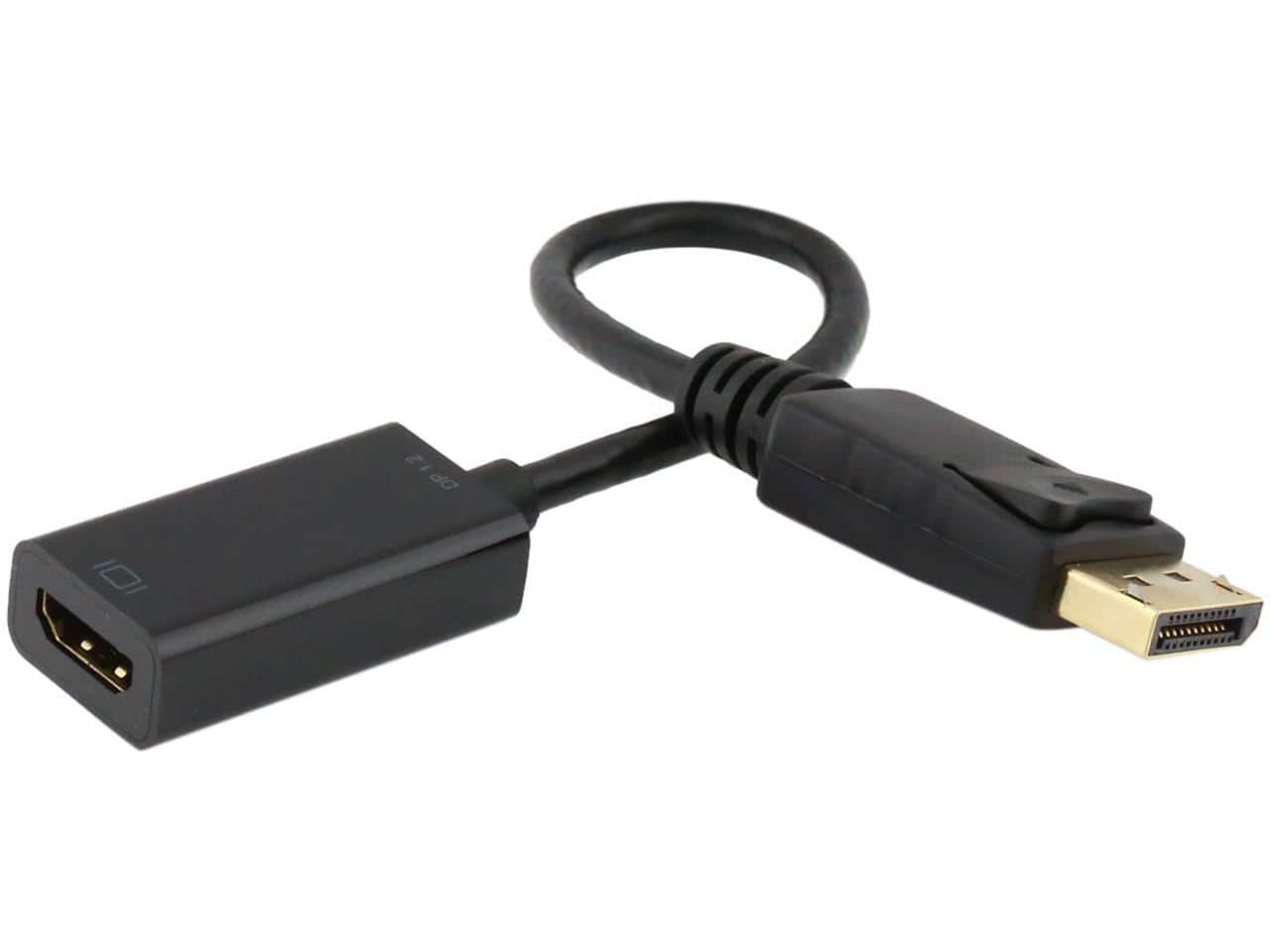 Nippon Labs - 30DP-HM200-4K DisplayPort to HDMI 4K Adapter, DP 1.2 to HDMI, 4K@30Hz Audio/Video Converter for Computers