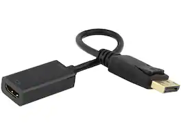 Nippon Labs - 30DP-HM200-4K DisplayPort to HDMI 4K Adapter, DP 1.2 to HDMI, 4K@30Hz Audio/Video Converter for Computers