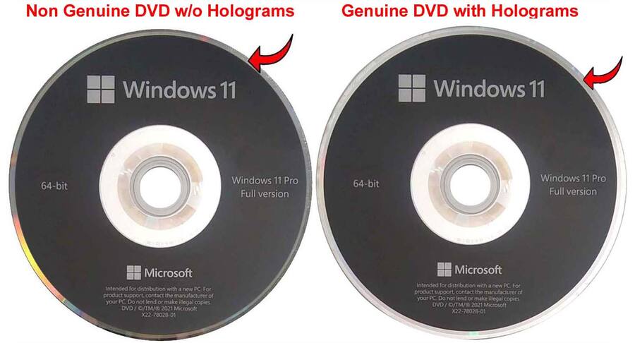 Computer Werx Windows 11 Professional 64 bit OEM DVD