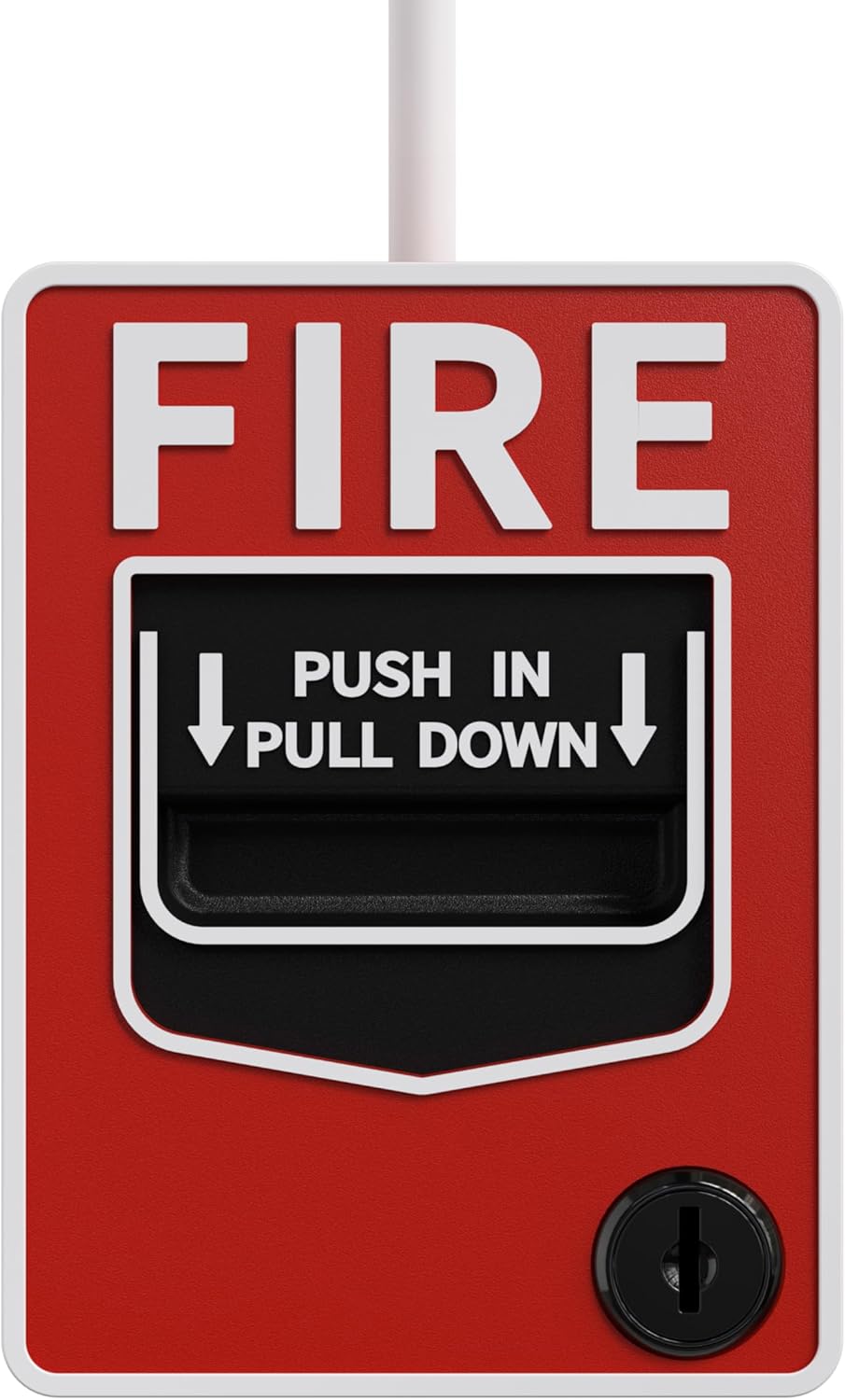 FIRE  
PUSH IN  
PULL DOWN