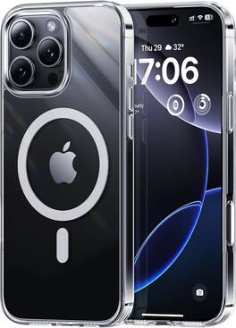 Entronix - Magnetic Case for iPhone 16 Pro Max - Durable and Stylish Protection - Clear