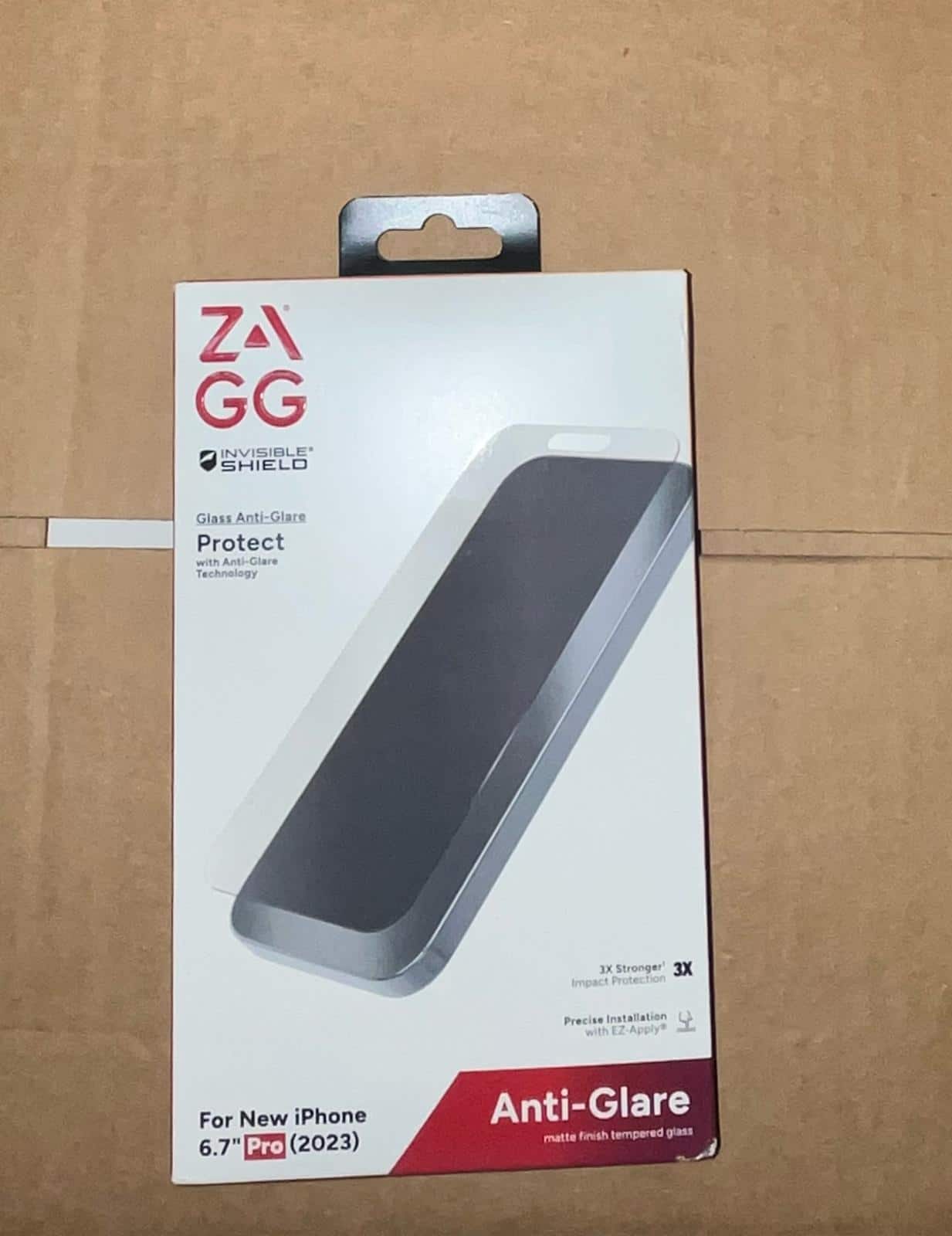 ZAGG - Invisible Shield Glass Impact Protection For iPhone 6.7 Pro 2023 - Clear