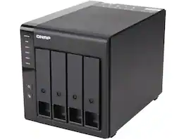 QNAP - TR-004-US 4 Bay Type-C Direct Attached Storage DAS Expansion with Hardware RAID (Diskless)
