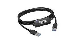 Plugable - USB 3.0 Easy Transfer Cable for Windows - Black