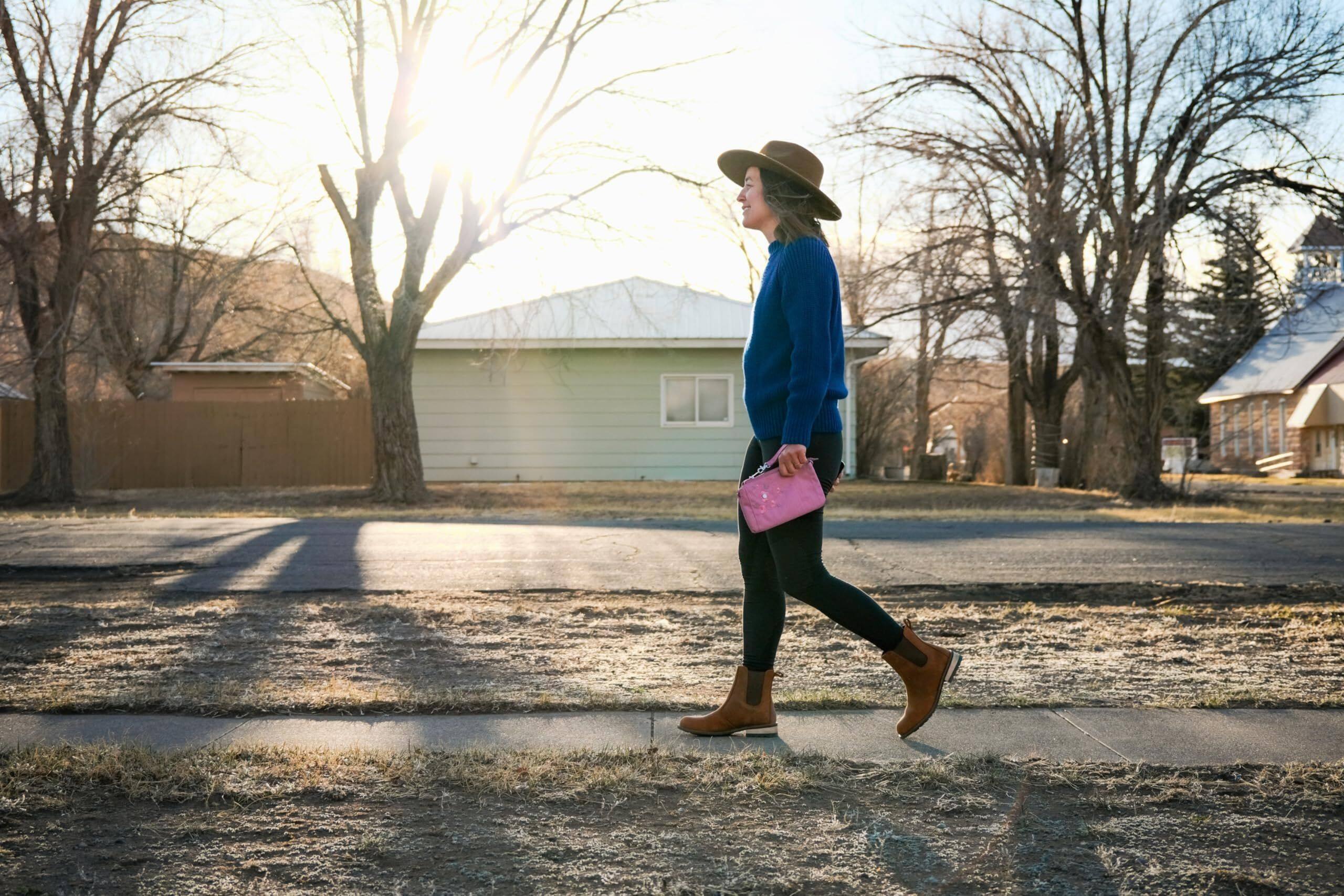 Alt View 4. Haiku - Haiku Stride Wristlet Wallet - Cherry Blossom.