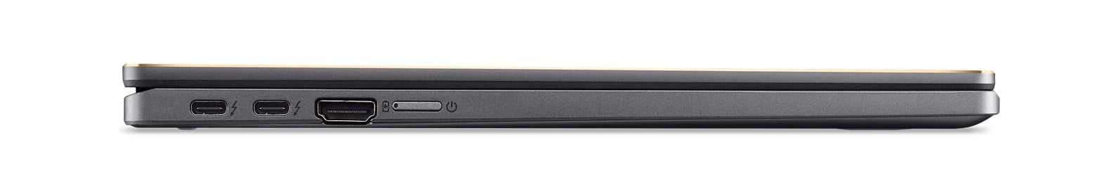 Alt View 13. Acer - Chromebook Plus Spin 714 Laptop with Google AI – 14" WUXGA Touch - Intel Core Ultra 5 115U – 8GB LPDDR5 – 256GB SSD - Steel Gray.