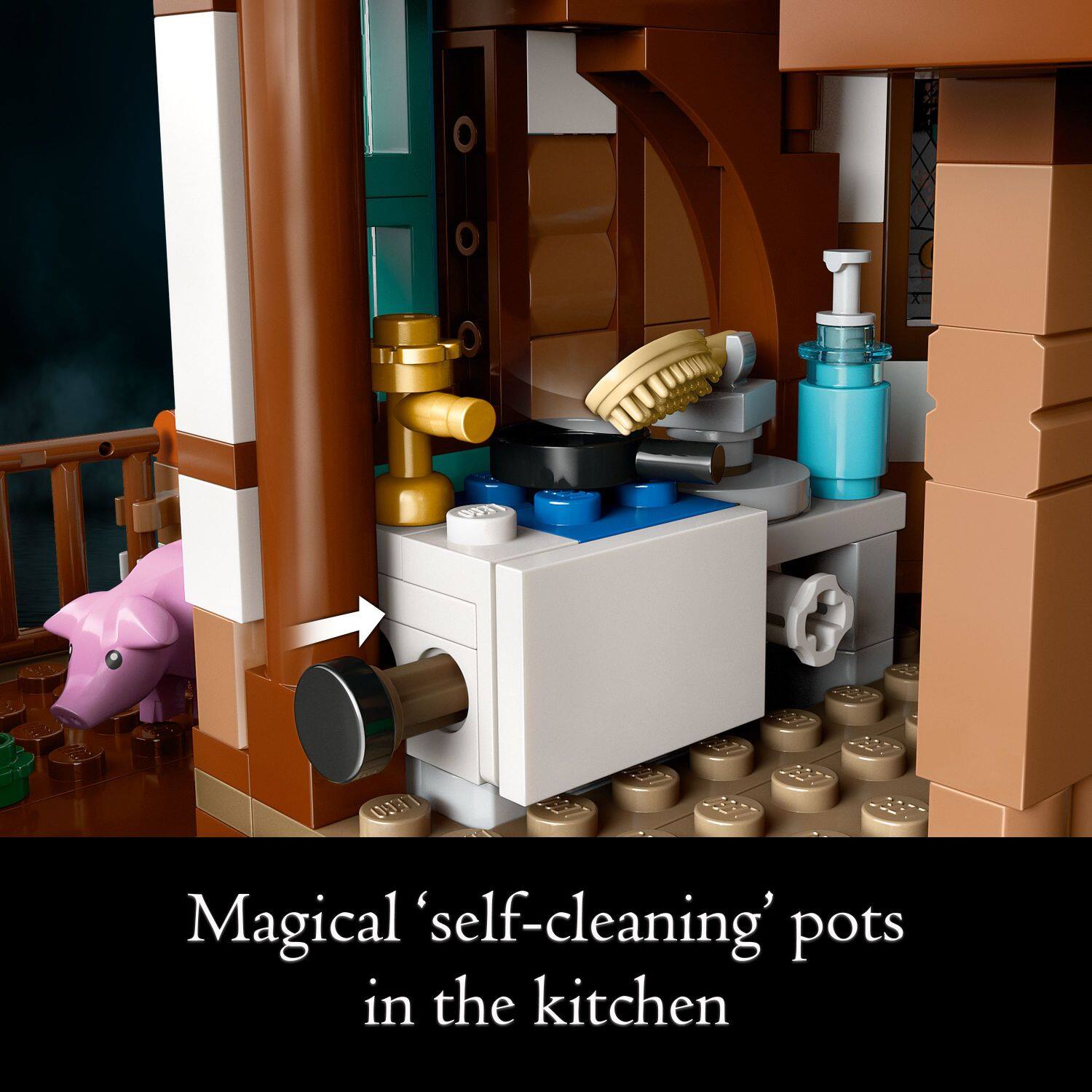 Magical 'self-cleaning' pots in the kitchen