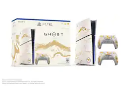 PS5 Ghost of Yotei Gold Limited Edition Bundle Console & DualSense New - PlayStation 5