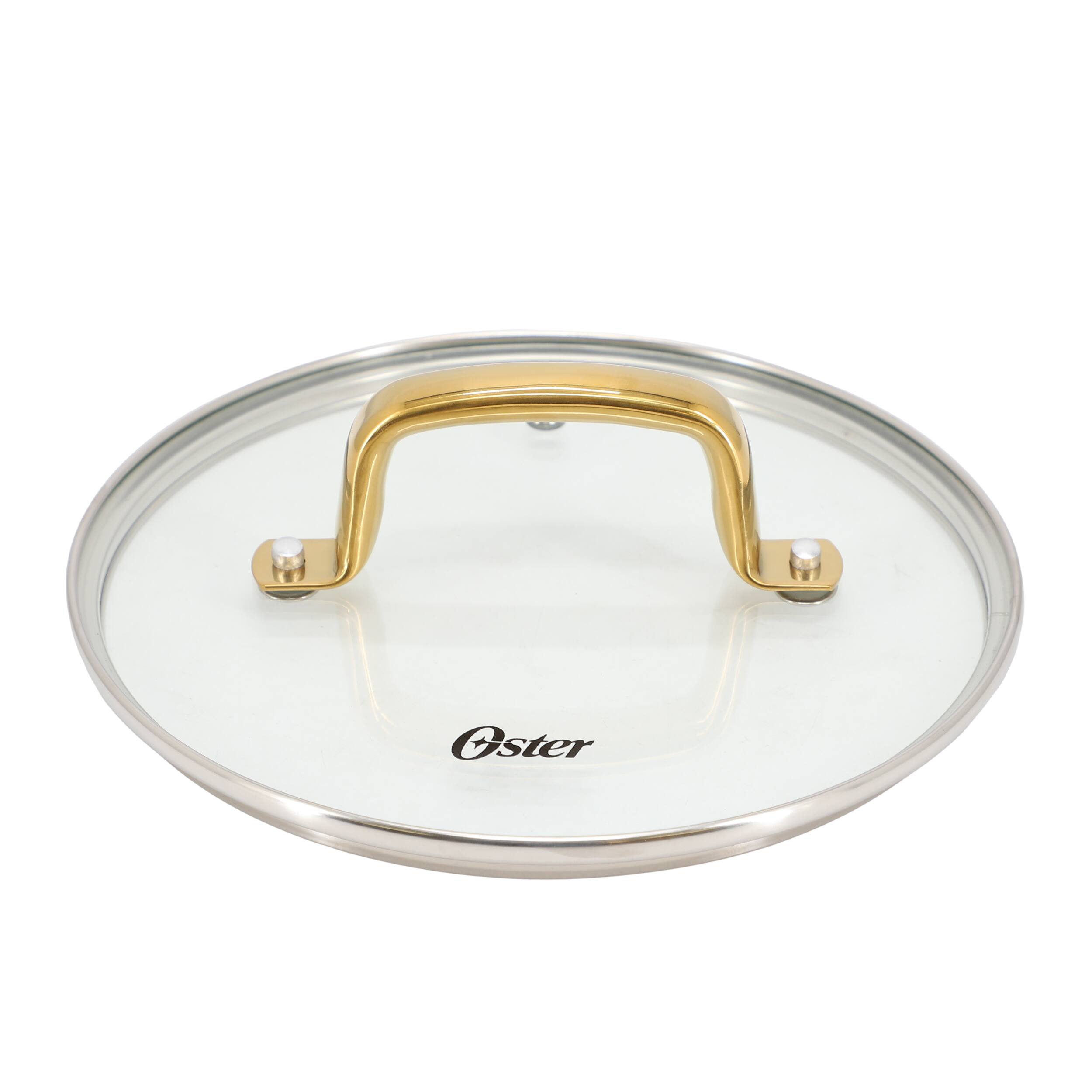 Alt View 3. Oster - Oster Abbottsford 2.5 Quart Nonstick Aluminum Saucepan with Glass Lid in Black - Black.