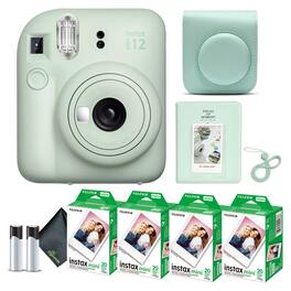 Fujifilm - INSTAX MINI 12 Instant Film Camera with Instant Film - Mint Green