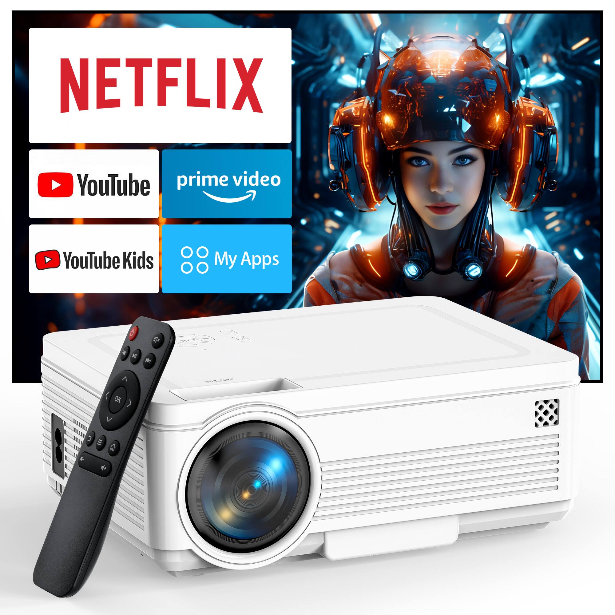 NETFLIX  
YouTube  
prime video  
YouTube Kids  
My Apps  

e G & A a DK > V VESUSGAN - 1000  
E T 9 +