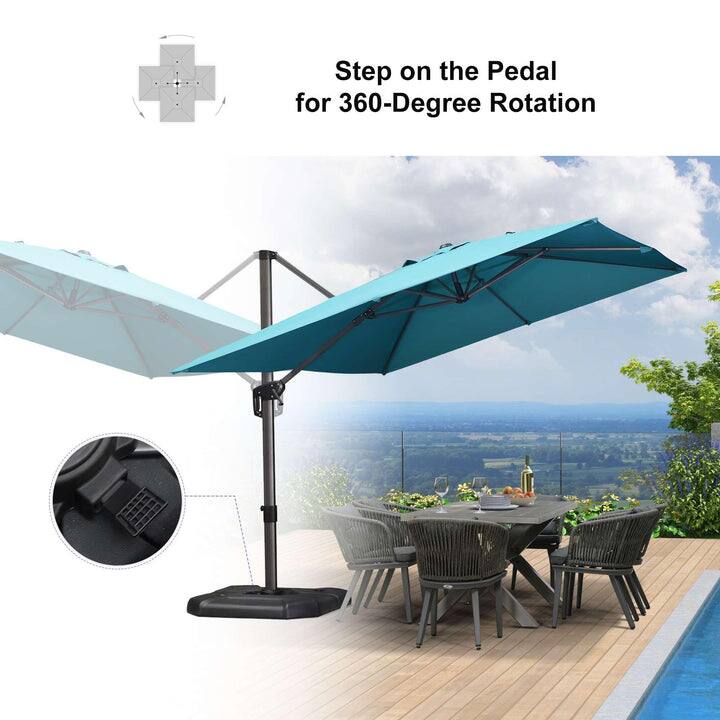 Step on the Pedal for 360-Degree Rotation