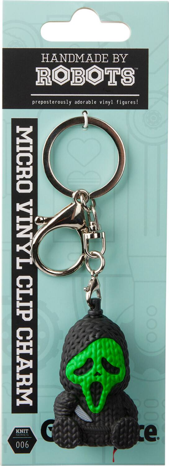 HANDMADE BY ROBOTS: preposterously adorable vinyl figures! MICRO VINYL CLIP CHARM KNIT SERIES 006