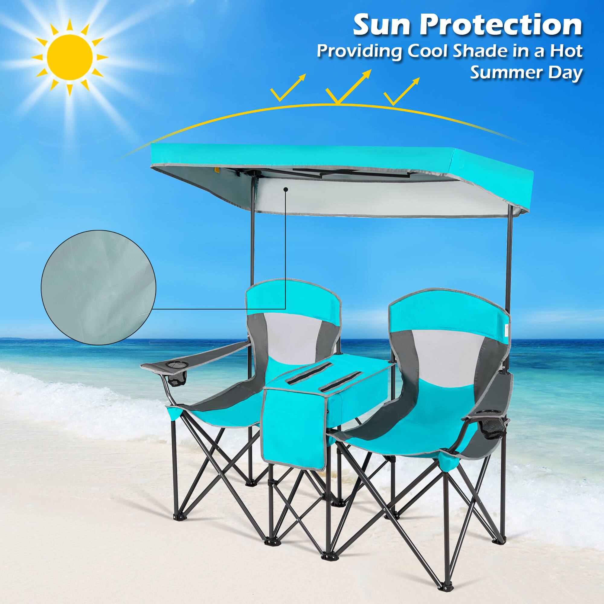 Sun Protection  
Providing Cool Shade in a Hot Summer Day