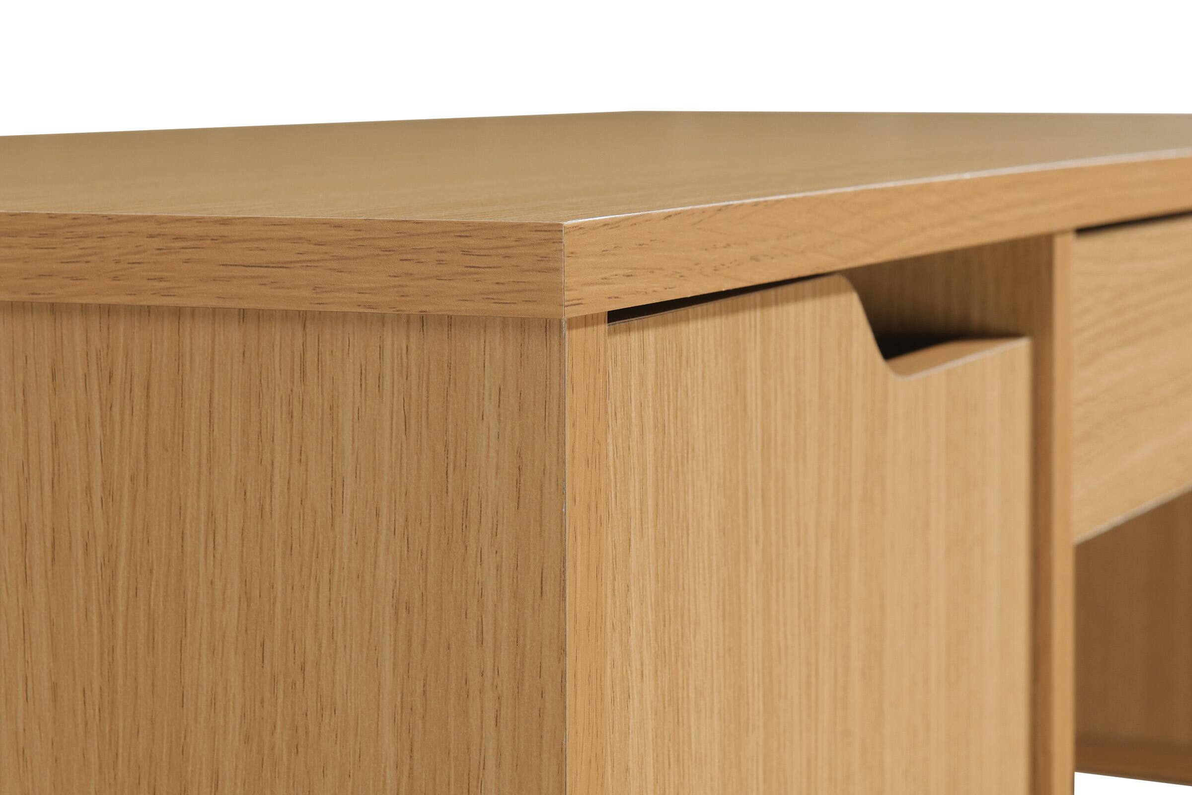 Alt View 15. OSP Home Furnishings - Denmark Executive Desk - Natural.