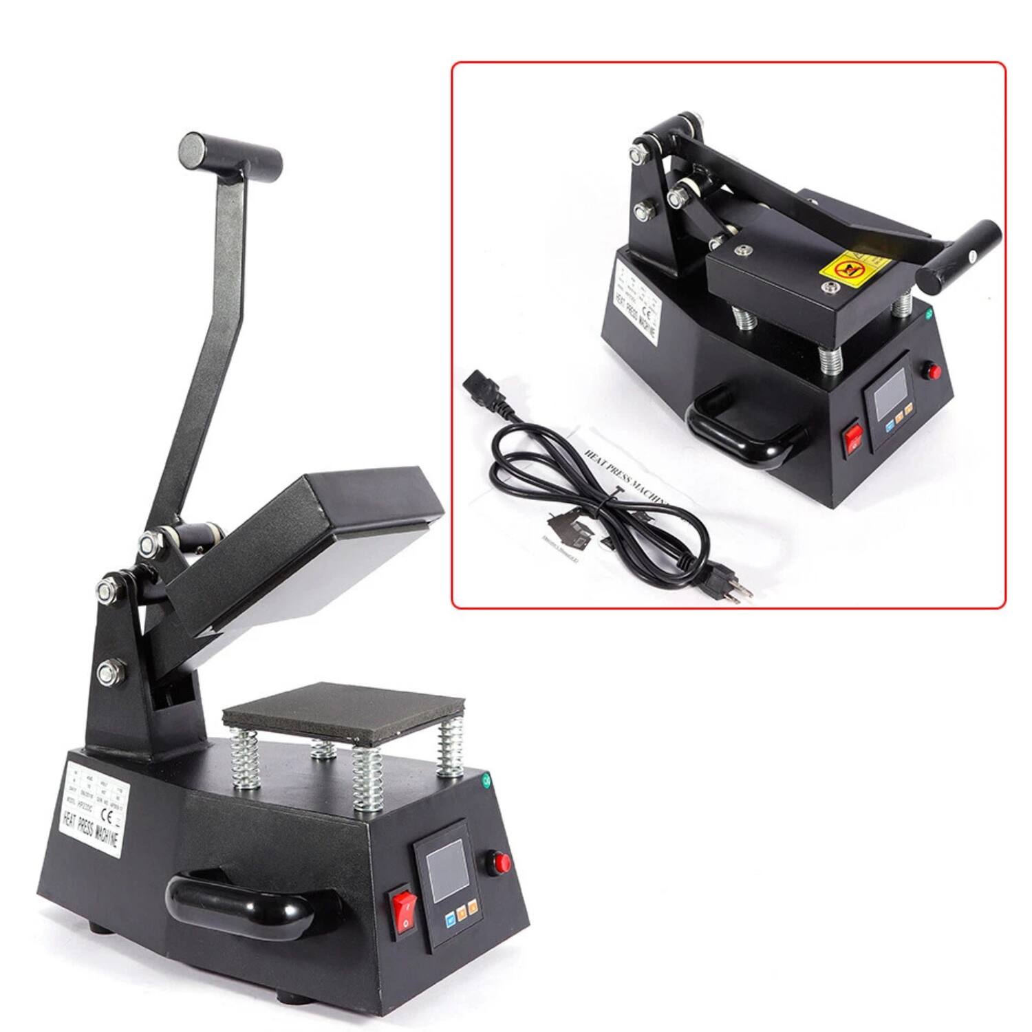 HEAT PRESS MACHINE  
CE