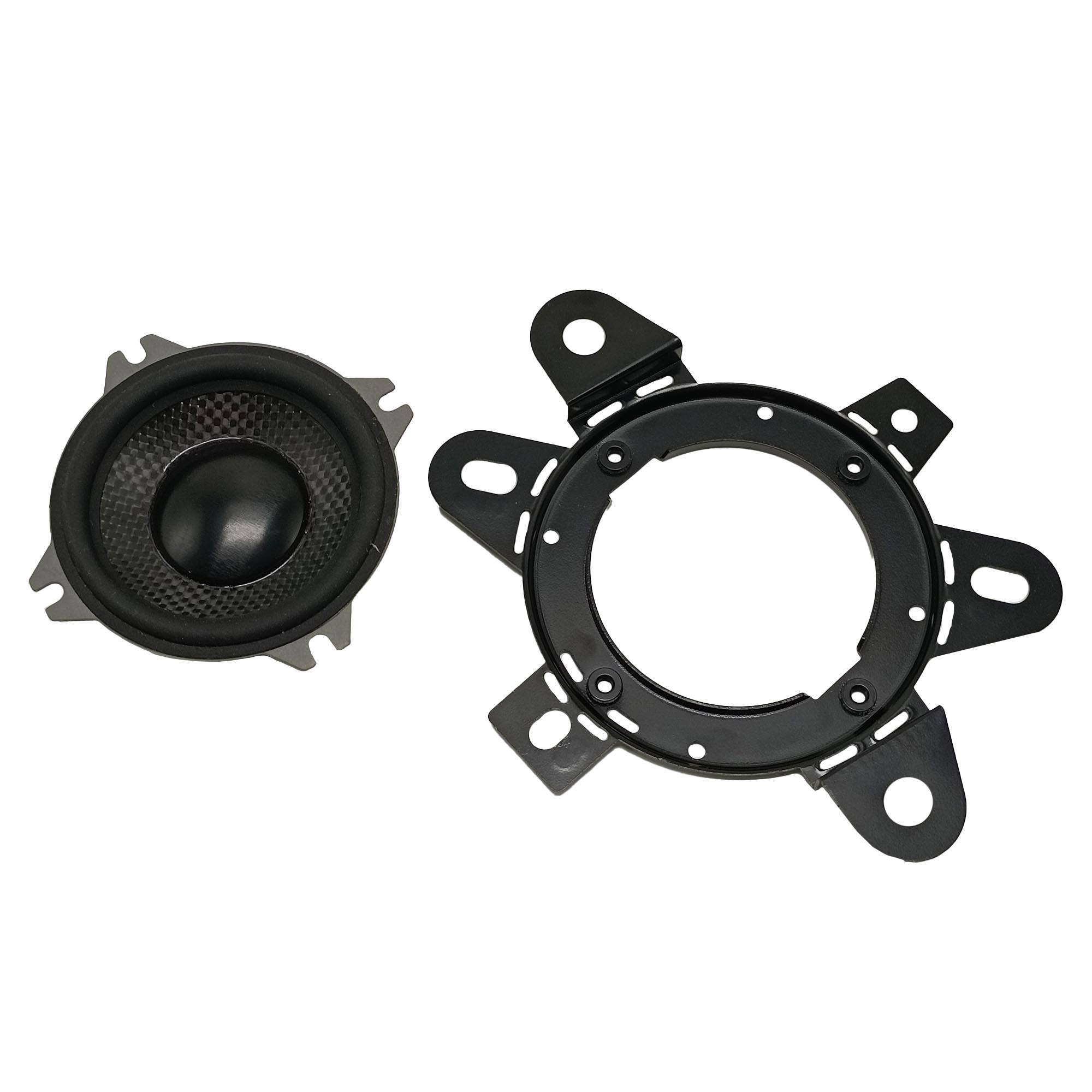 Alt View 10. Memphis Car Audio - Memphis Audio MS25 M Series 2.5" Tweeters with in line Crossovers, Pair - Black/Gray.