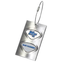 Jardine - MTSU Blue Raiders 3.5'' x 2'' Bag Tag - Black