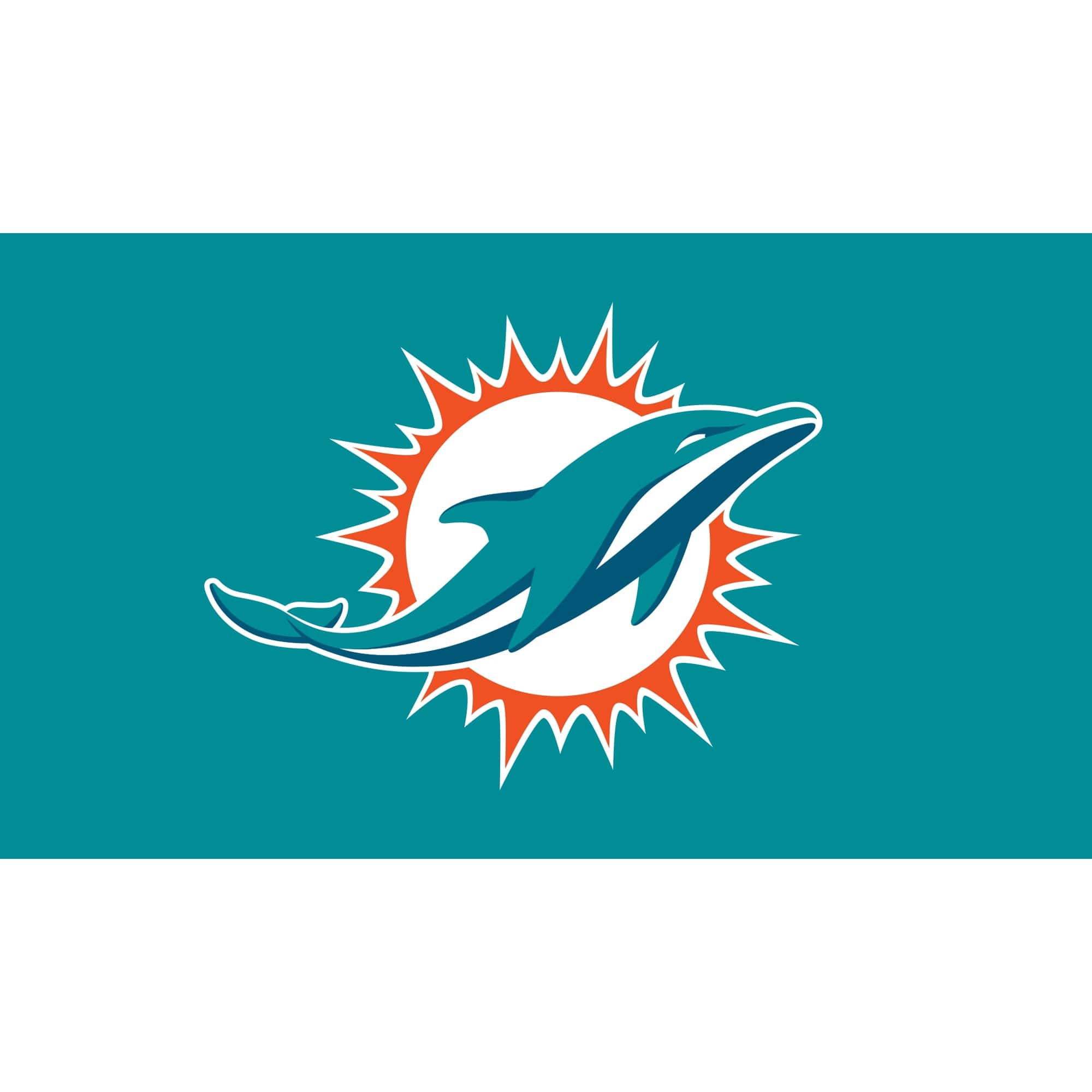 Evergreen Enterprises - Miami Dolphins 28" x 16" Turf Mat - Multicolor