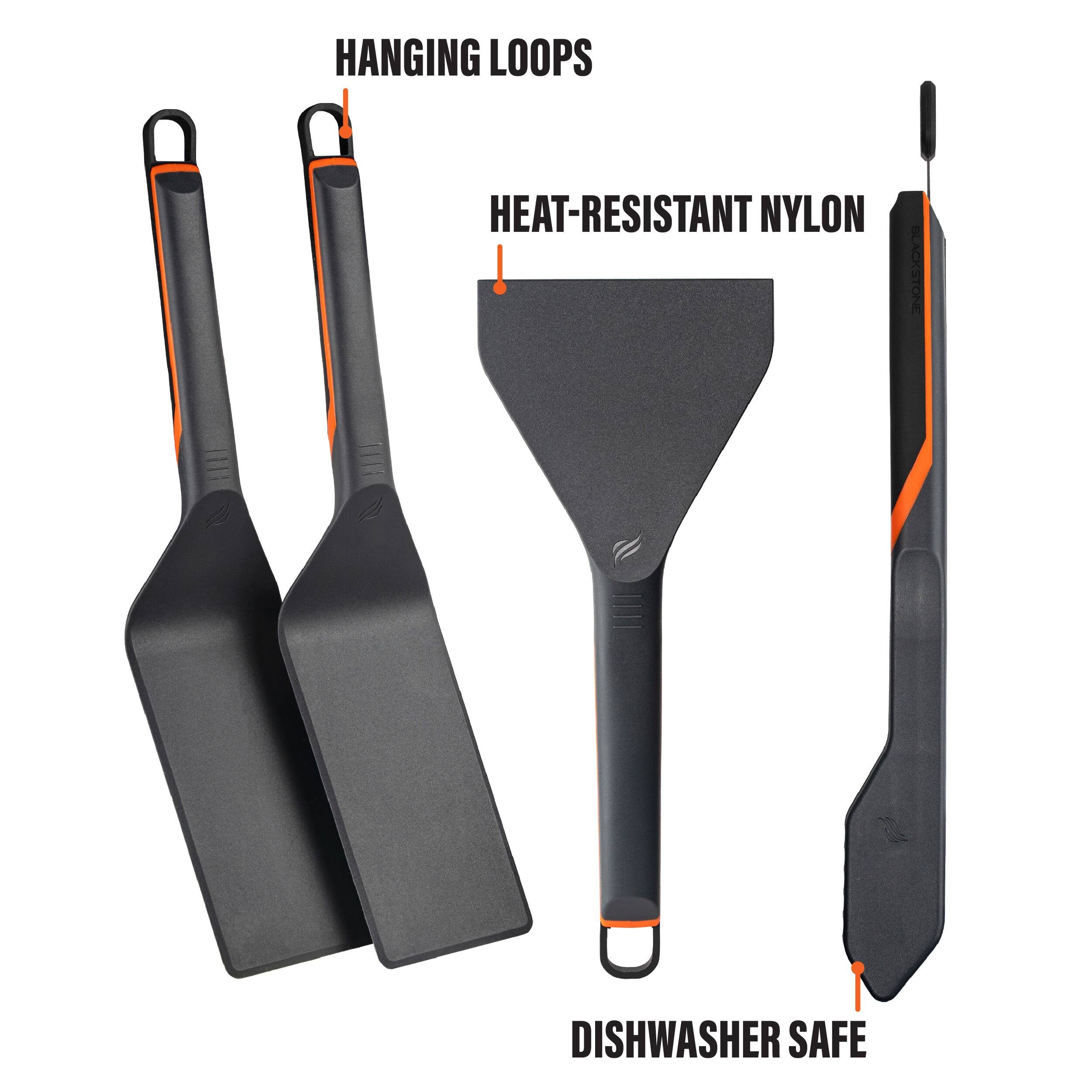 Hanging Loops Heat-Resistant Nylon Black One Dishwasher Safe