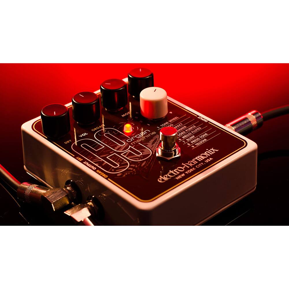 MOD WHEEL INPUT ORGAN 1 TONE 09 ACT HMER PURPLE FLUTES VOL LORD MELLO TONE DRY machine 5 7 BLISAP 8 PRESSTONE PRESS TEESTAR P MLA DRY OUTPUT ORGAN electro-harmonix NEW YORK CITY USA