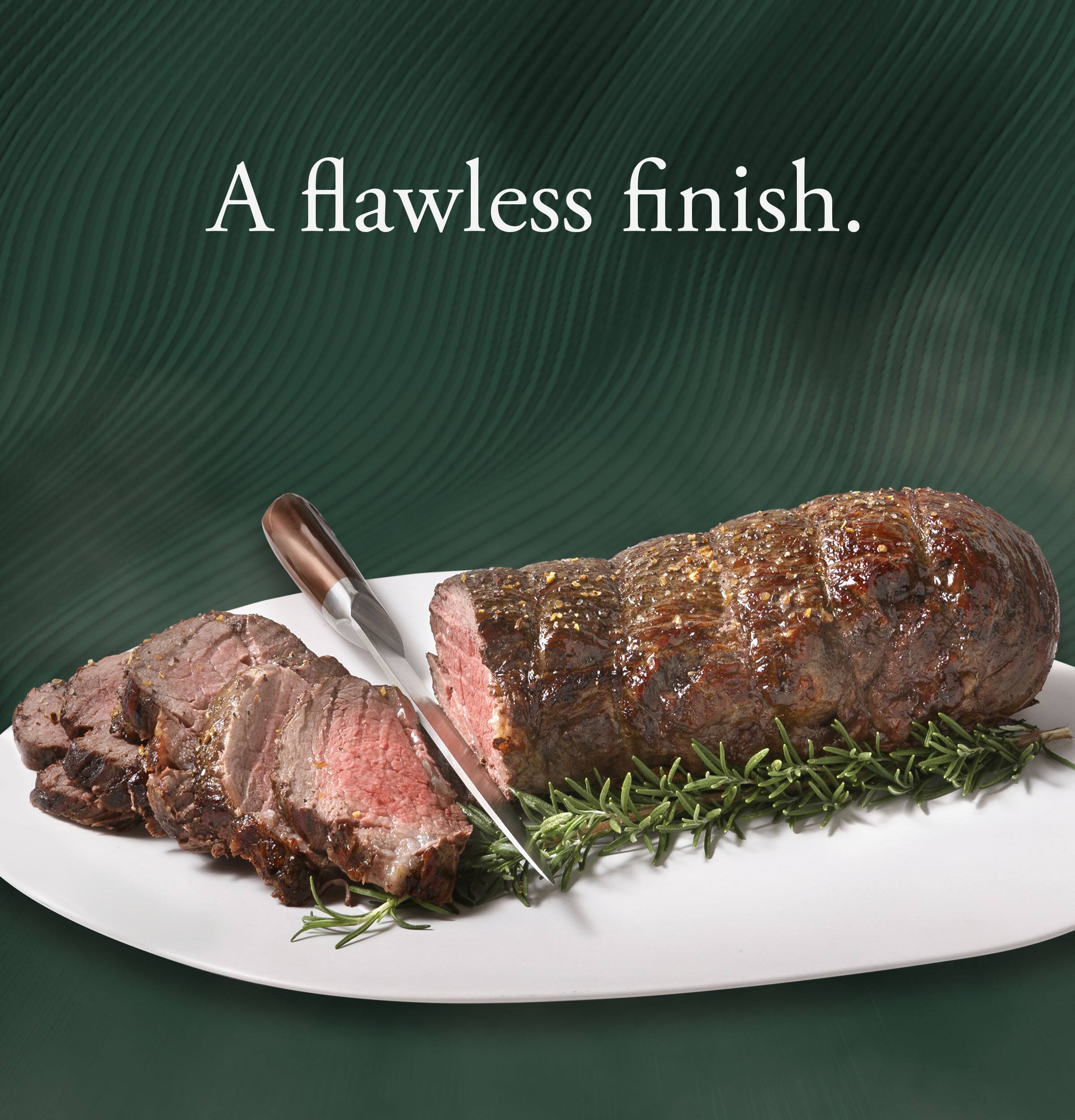 A flawless finish.