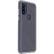 Angle. SaharaCase - Hybrid-Flex Hard Shell Case for Motorola G Pure and G Power 2022 - Clear.