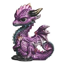FC Design - 5"H Cute Dragon Figurine Statue Computer Desk Tabletop Medieval Gaming Home Decor Gift - Multi-Color