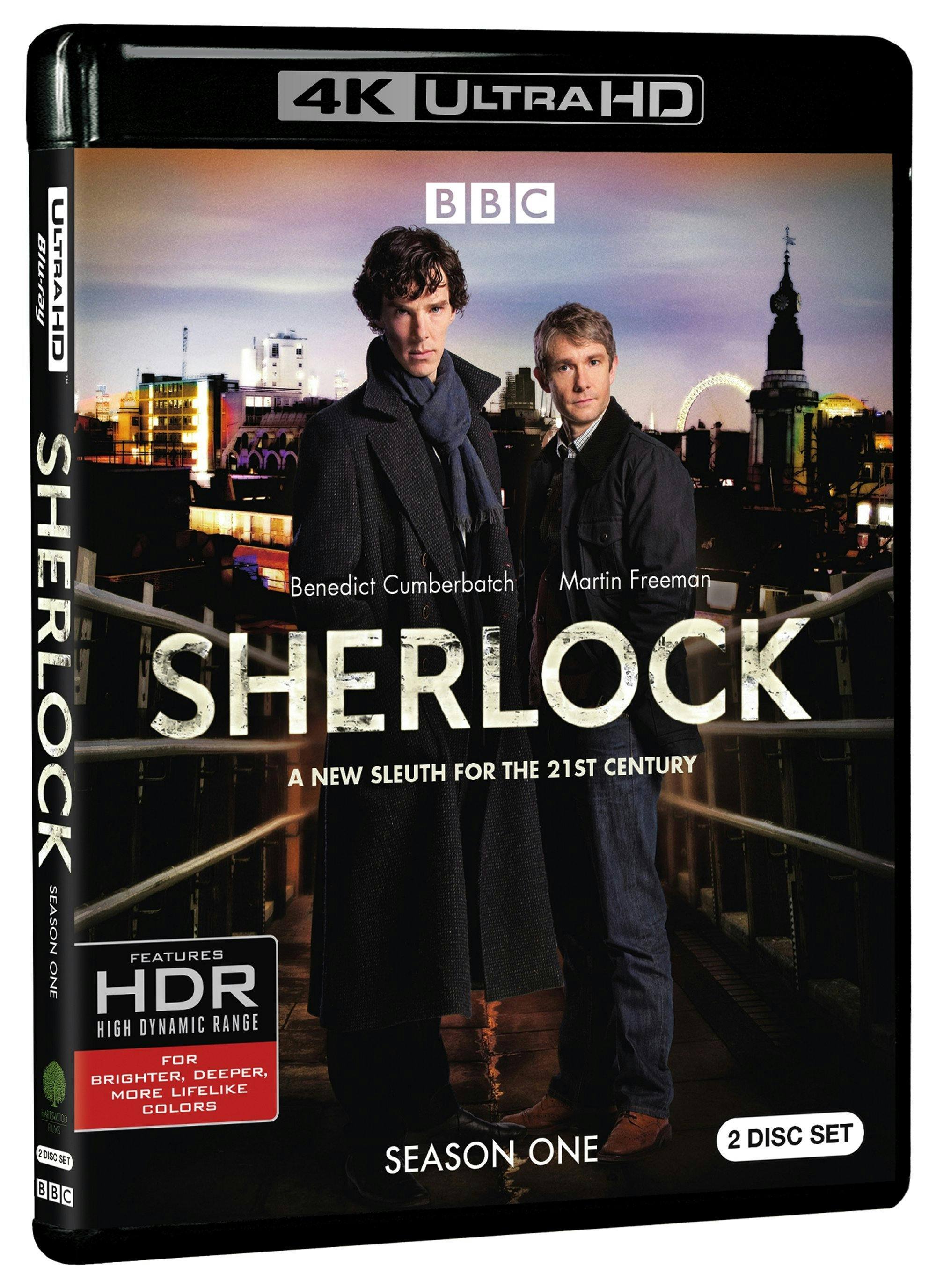 Angle. Sherlock: Season One   - 4K Blu-Ray.